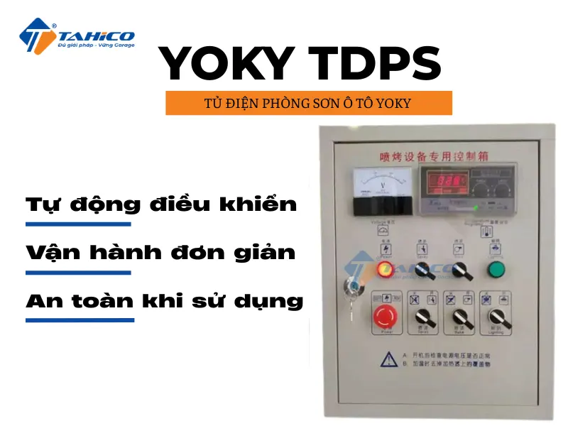Tủ điện phòng sơn ô tô Yoky TDPS