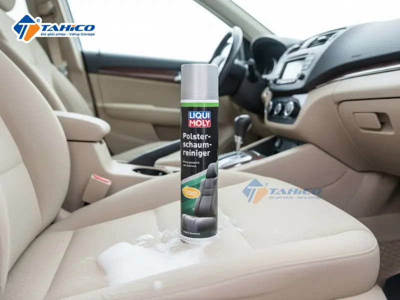 Vệ sinh ghế da ghế nỉ Liqui Moly 1539 300ml