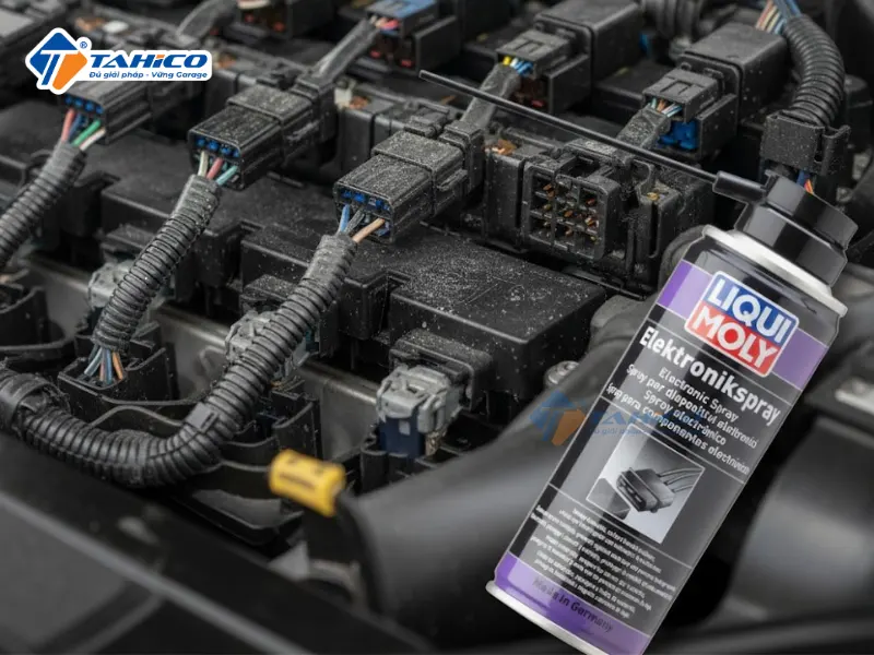 Vệ sinh hệ thống điện khoang động cơ Liqui Moly Electronic Spray 3110