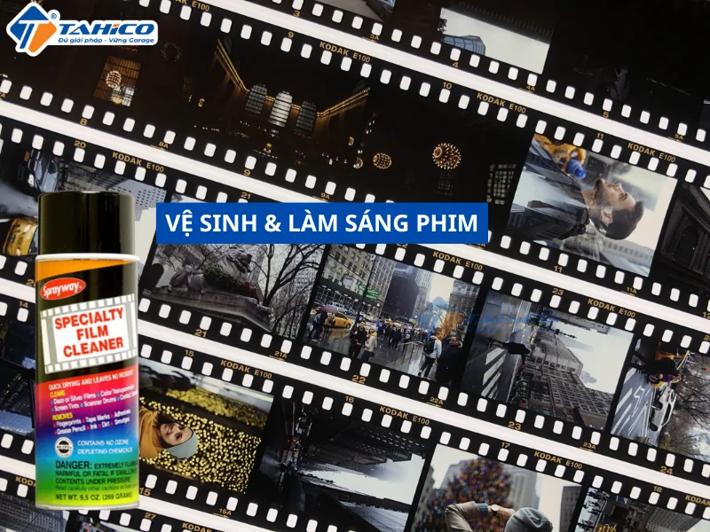 Vệ sinh & làm sáng phim cho ngành in Sprayway Specialty Film Cleaner 206 269g