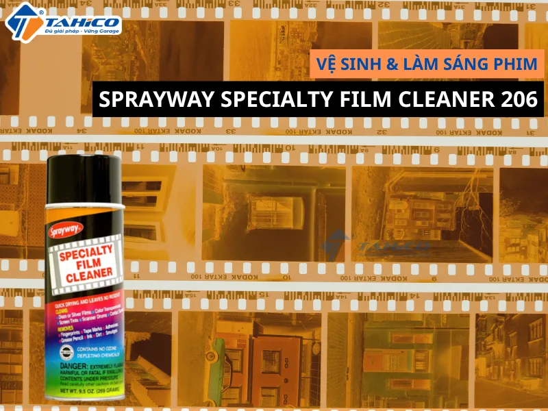 Vệ sinh & làm sáng phim cho ngành in Sprayway Specialty Film Cleaner 206 269g