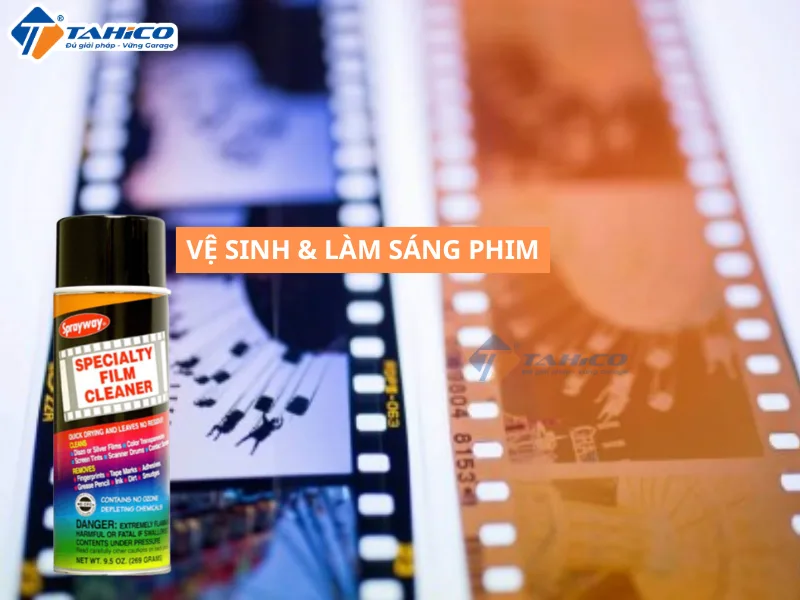 Vệ sinh & làm sáng phim cho ngành in Sprayway Specialty Film Cleaner 206 269g