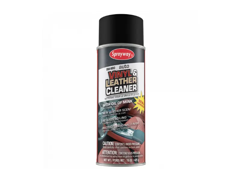 Vệ sinh và bảo vệ đồ da Sprayway Vinyl và Leather Cleaner 990 425g