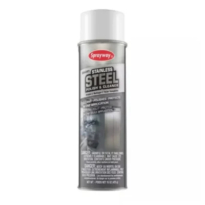 Xịt đánh bóng và làm sạch đồ inox Sprayway 841 Stainless Steel Polish và Cleaner 425g