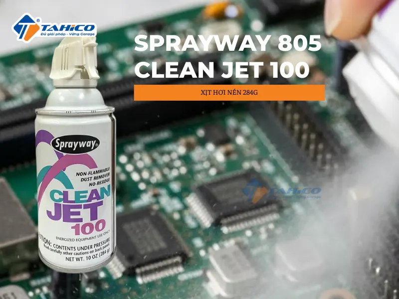 Đặc điểm tính năng Sprayway 805 Clean Jet 100