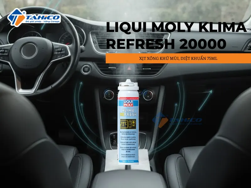 Xịt xông khử mùi, diệt khuẩn Liqui Moly Klima Refresh 20000 75ml