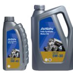 Dầu động cơ Aisin Fully Synthetic SN/CF 5W-30 T12 | 1 lít, 4 lít