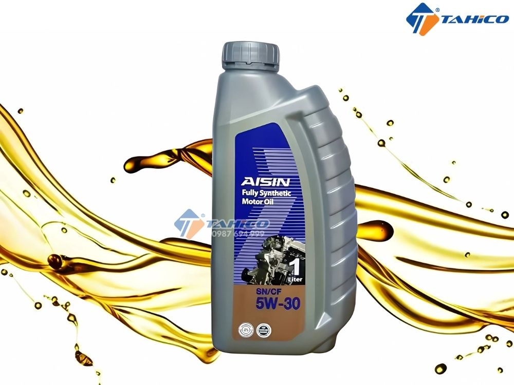 Dầu Aisin Fully Synthetic SN/CF 5W-30 T12 | 1 lít, 4 lít