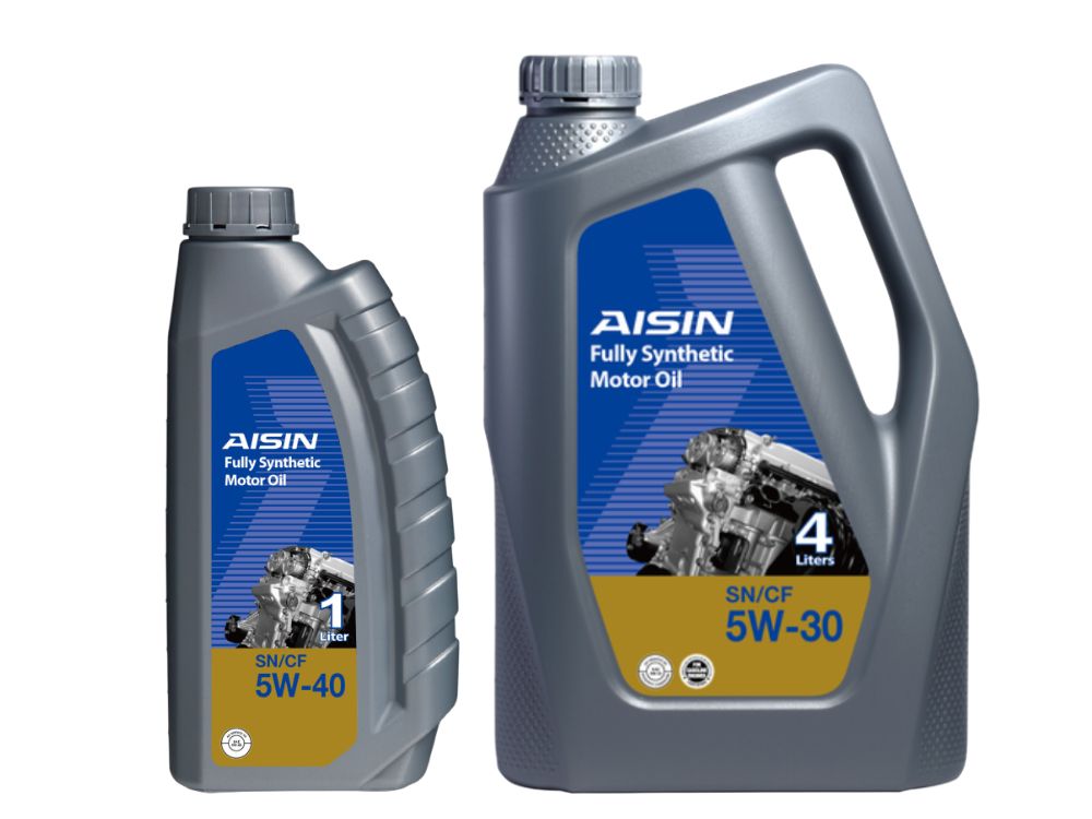 Dầu động cơ Aisin Fully Synthetic SN/CF 5W-30 T12 | 1 lít, 4 lít