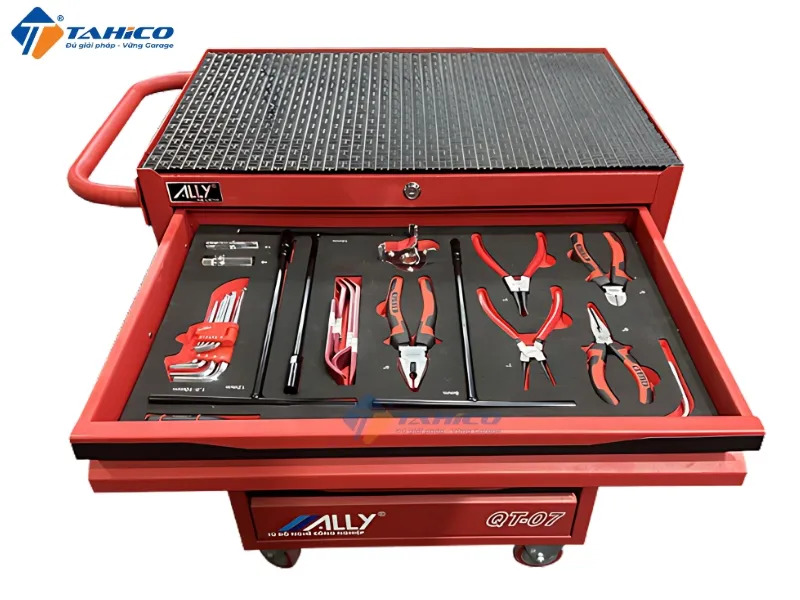 Tủ đựng đồ nghề 7 ngăn Ally QT-07-220CT 220 chi tiết (Tool Cabinet)