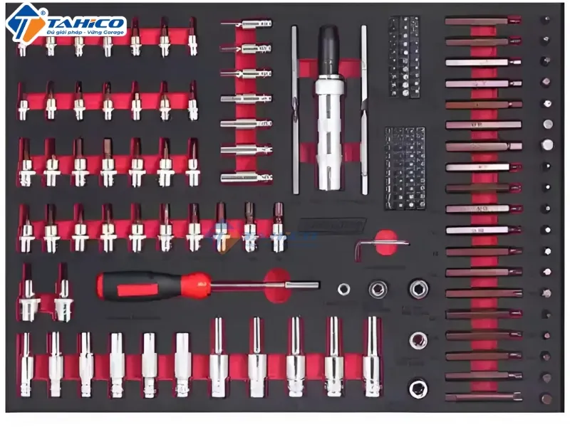 Tủ đựng đồ nghề 7 ngăn Ally QT-07-322CT 322 chi tiết