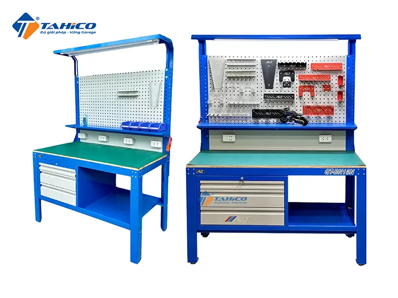Bàn thao tác cơ khí Ally QT-BN15 Series chịu tải 500kg