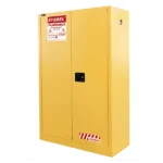 Tủ chống cháy đựng hoá chất Ally QT-CCHC01 | Màu vàng 2 cánh