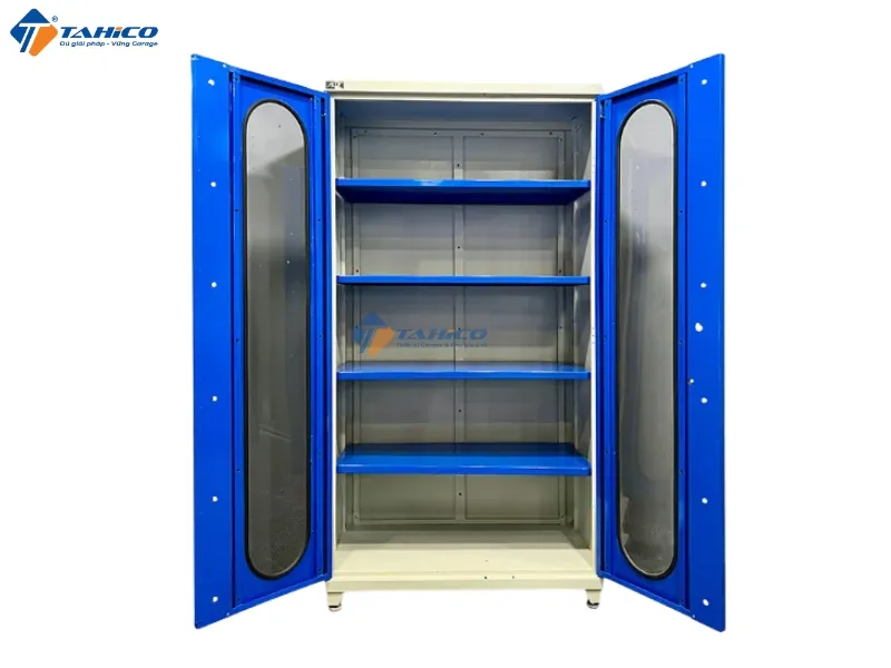 Tủ đựng đồ nghề 2 cánh Ally QT-HC03 | 5 ngăn