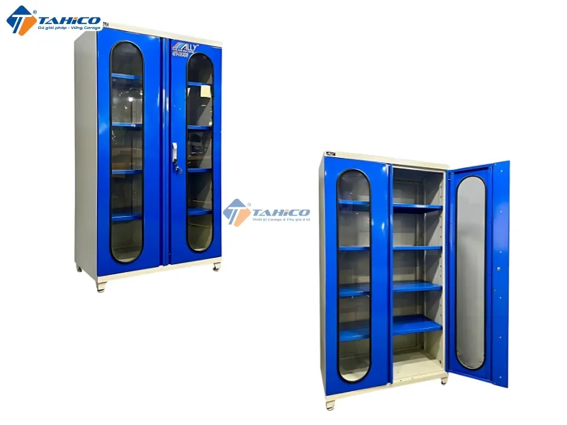 Tủ đựng đồ nghề 2 cánh Ally QT-HC03 | 5 ngăn