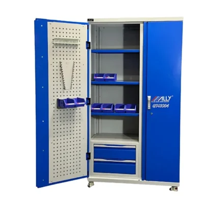 Tủ treo đồ nghề Ally QT-HC04 | 6 ngăn 2 cánh