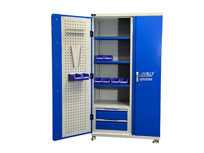 Tủ treo đồ nghề Ally QT-HC04 | 6 ngăn 2 cánh