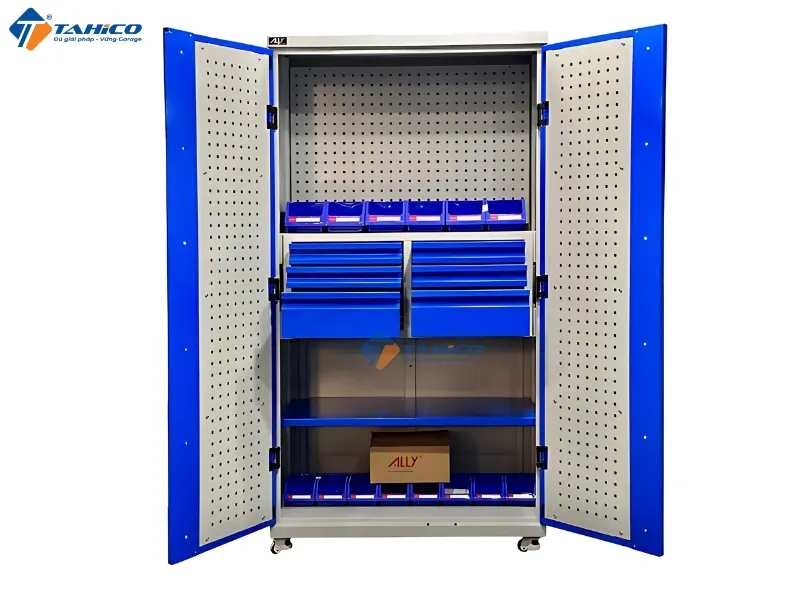 Tủ treo dụng cụ Ally QT-HC05 | 6 ngăn 2 cánh