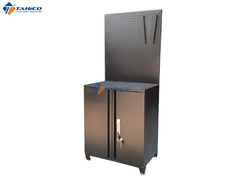 Tủ đựng đồ nghề 2 cánh Ally QT-O2BT | có bảng treo