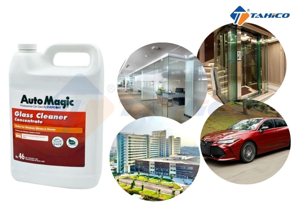 Làm sạch kính AutoMagic Glass Cleaner Concentrate