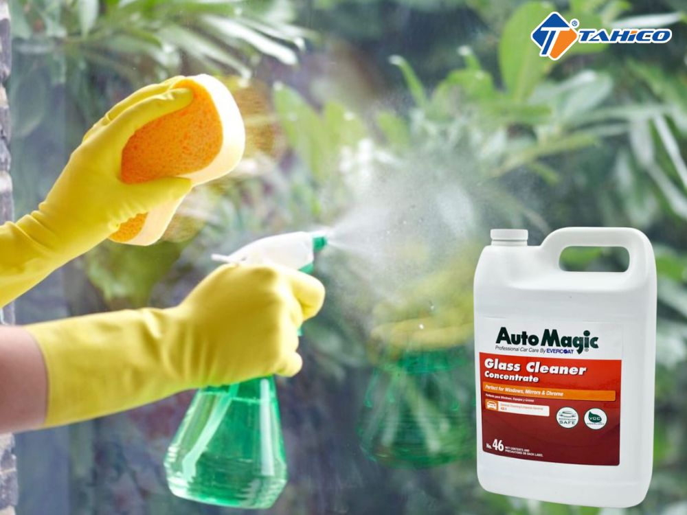 Làm sạch kính AutoMagic Glass Cleaner Concentrate