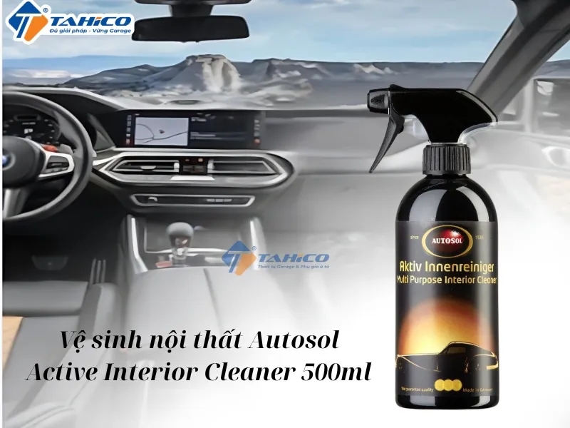 Vệ sinh nội thất Autosol Active Interior Cleaner 500ml