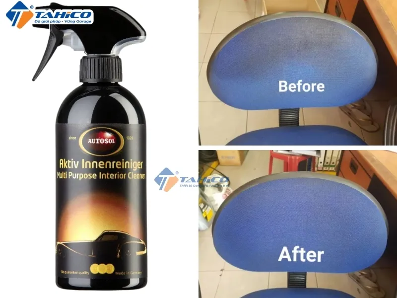 Vệ sinh nội thất Autosol Active Interior Cleaner 500ml