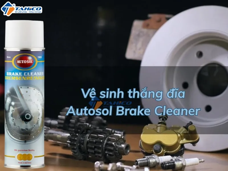 Vệ sinh thắng đĩa Autosol Brake Cleaner 500ml