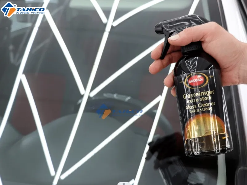 Vệ sinh kính Autosol Glass Cleaner Extra Strong 500ml