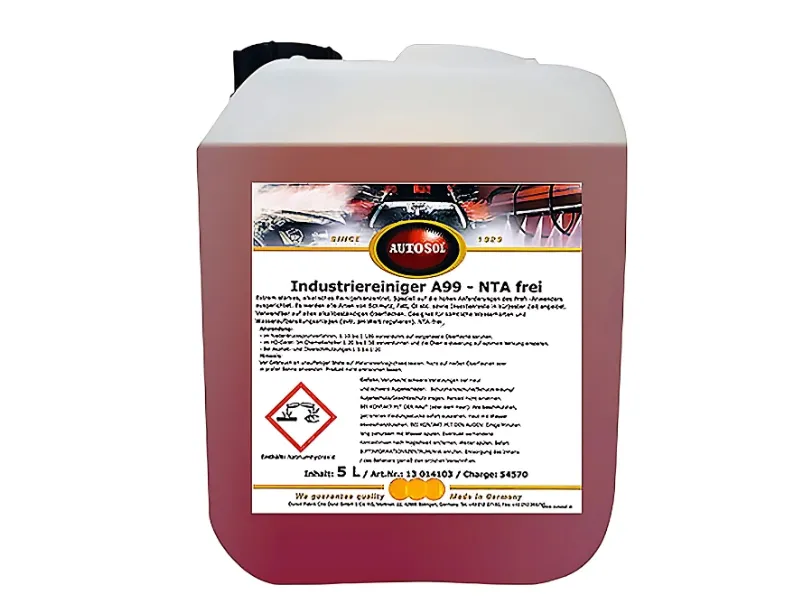 Tẩy đa năng, dầu mỡ công nghiệp Autosol Industriereiniger A99 5 lít