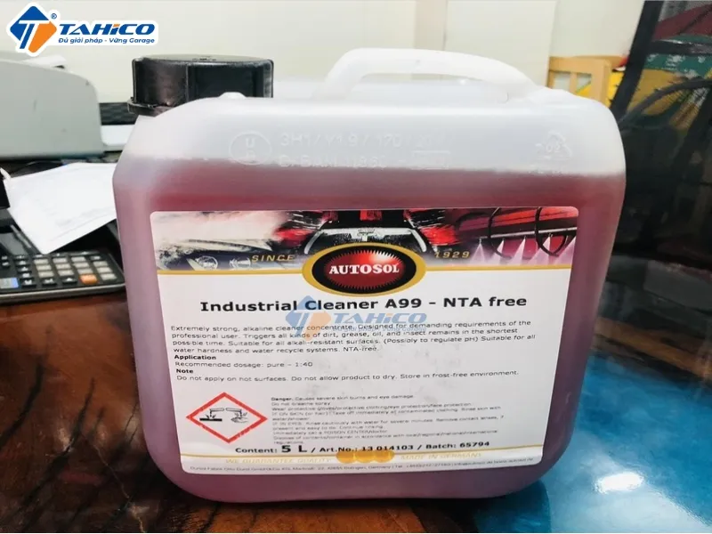 Đặc điểm tính năng Autosol Industriereiniger A99