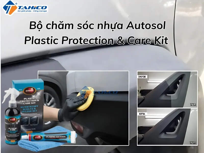 Bộ chăm sóc nhựa Autosol Plastic Protection & Care Kit