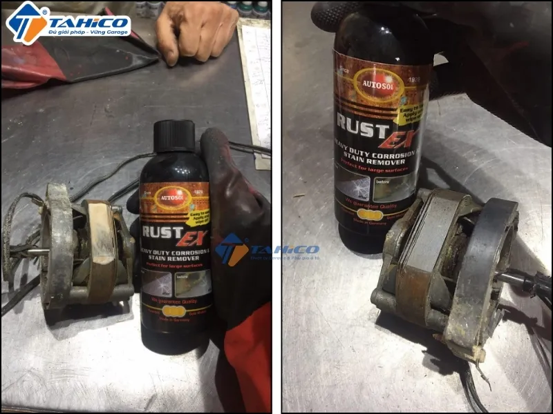 Chất tẩy rỉ sét nặng Autosol Rust EX 250ml