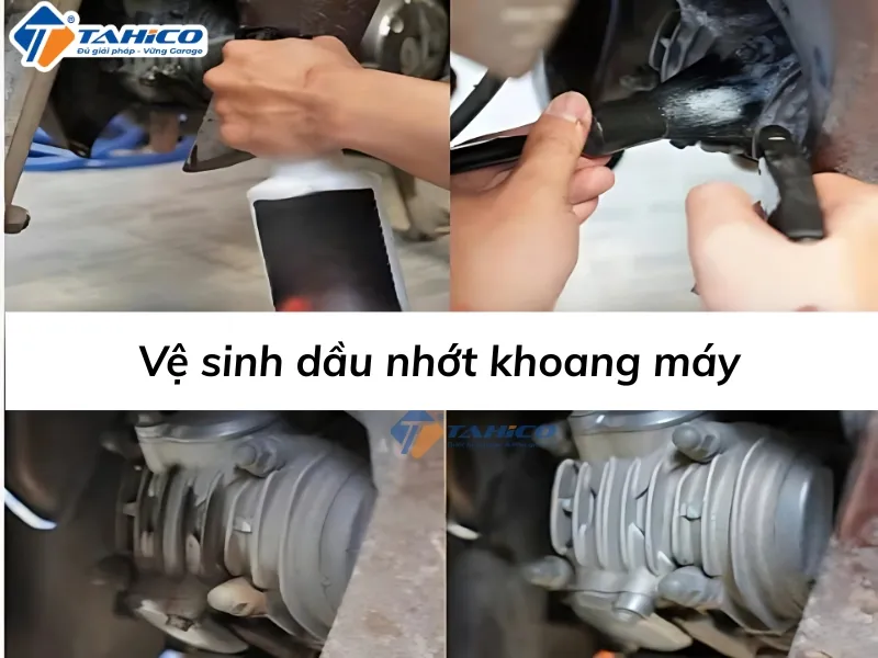 Dung dịch vệ sinh đa năng xe máy Autosol Waterless Motorbike Cleaner Spray 500ml