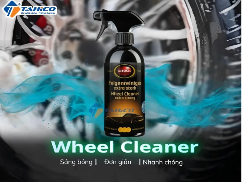 Vệ sinh mâm cao cấp Autosol Wheel Cleaner Extra Strong 500ml