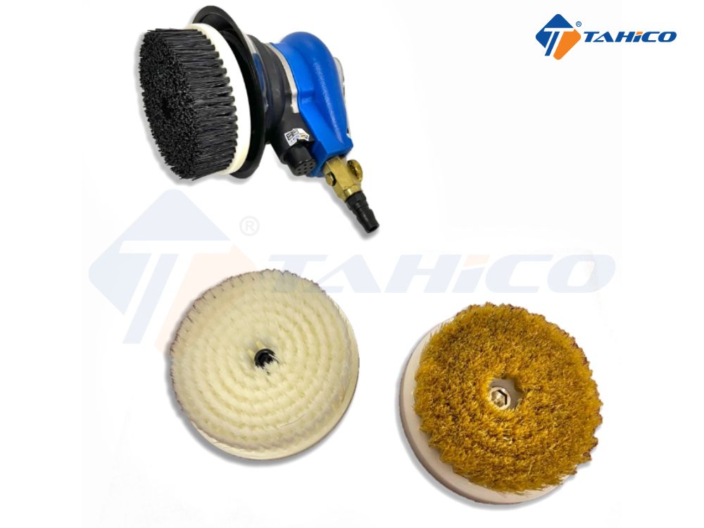 Bàn chải tròn 4inch ren M8 TBBC3202