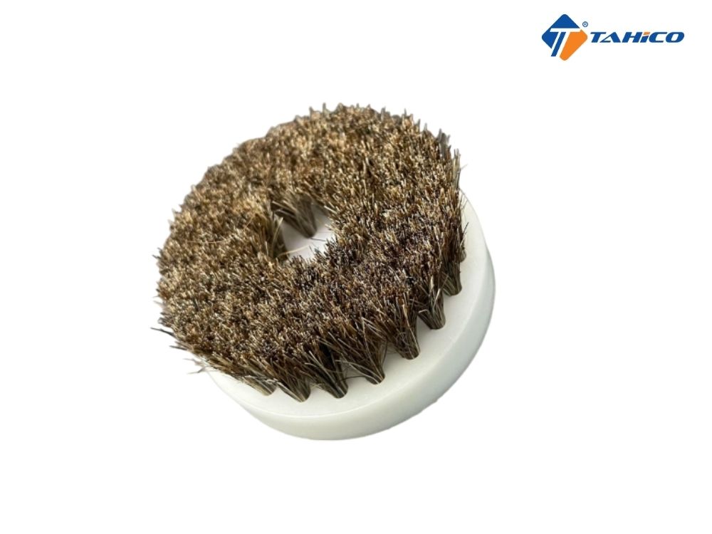 Bàn chải tròn gắn máy rung lệch tâm