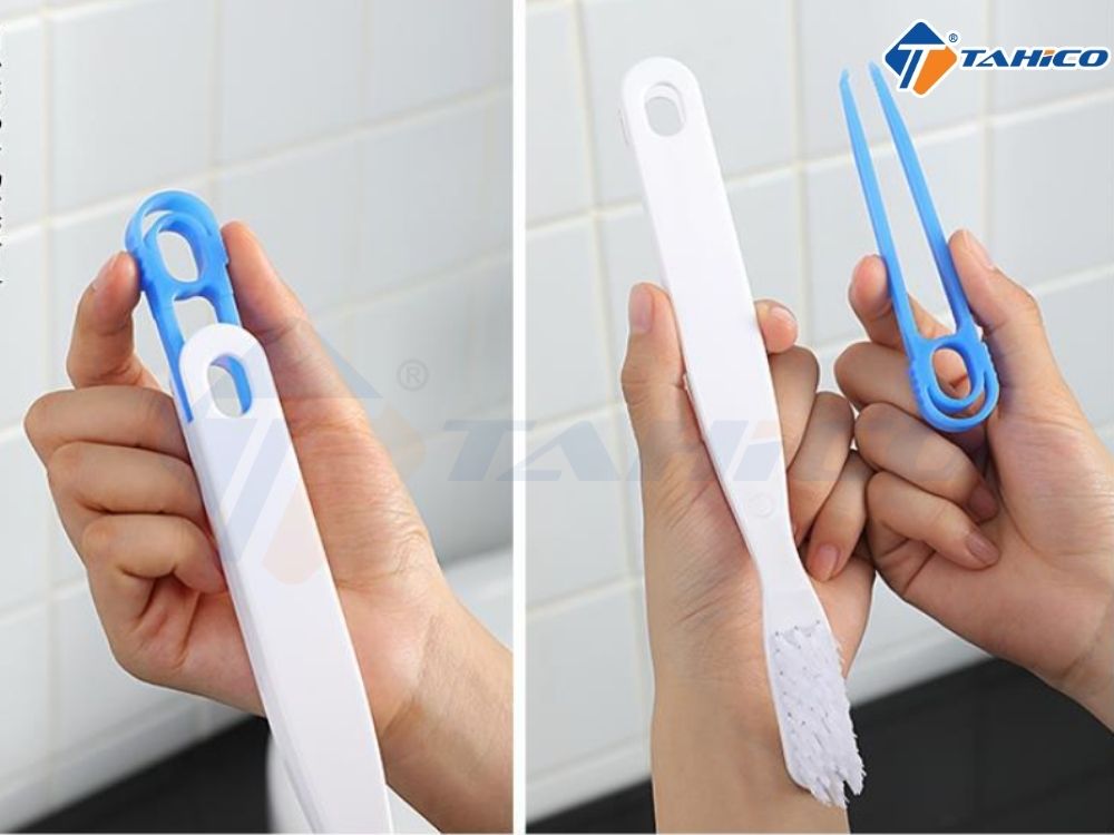 Bàn chải vệ sinh khe kẽ có nhíp kẹp TBBC0804