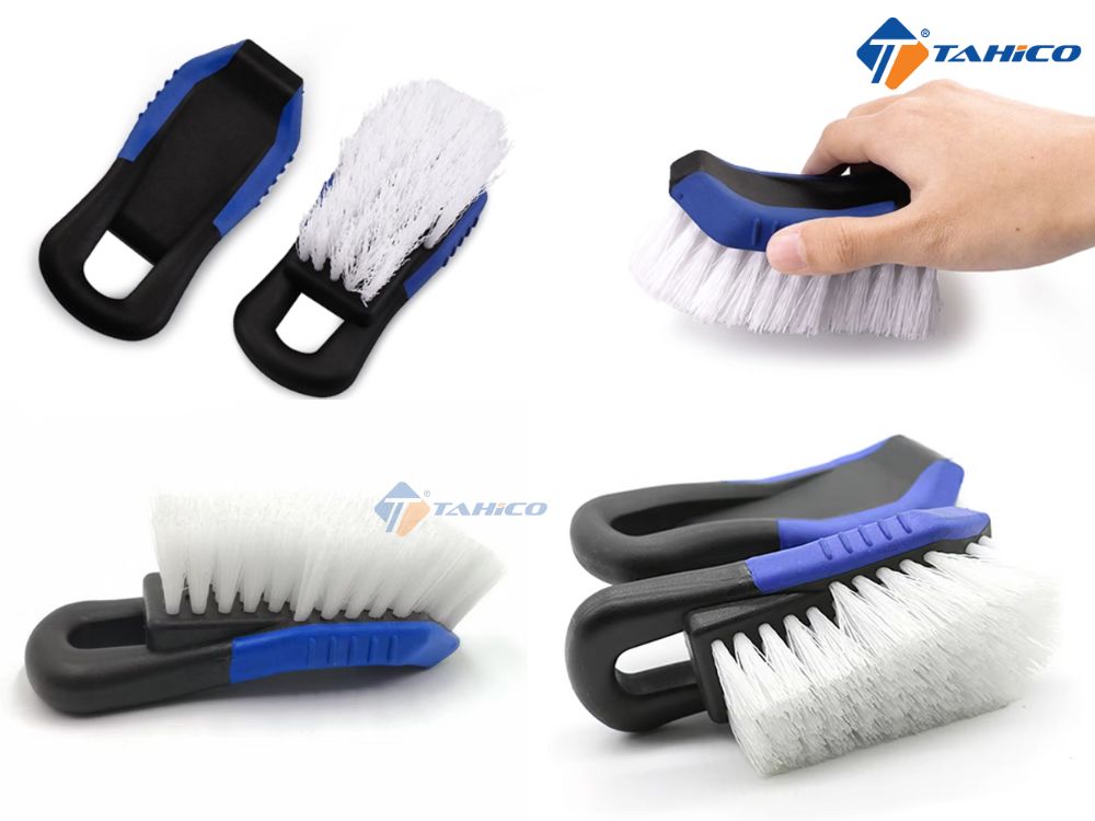Bàn chải vệ sinh thảm cao su, lốp