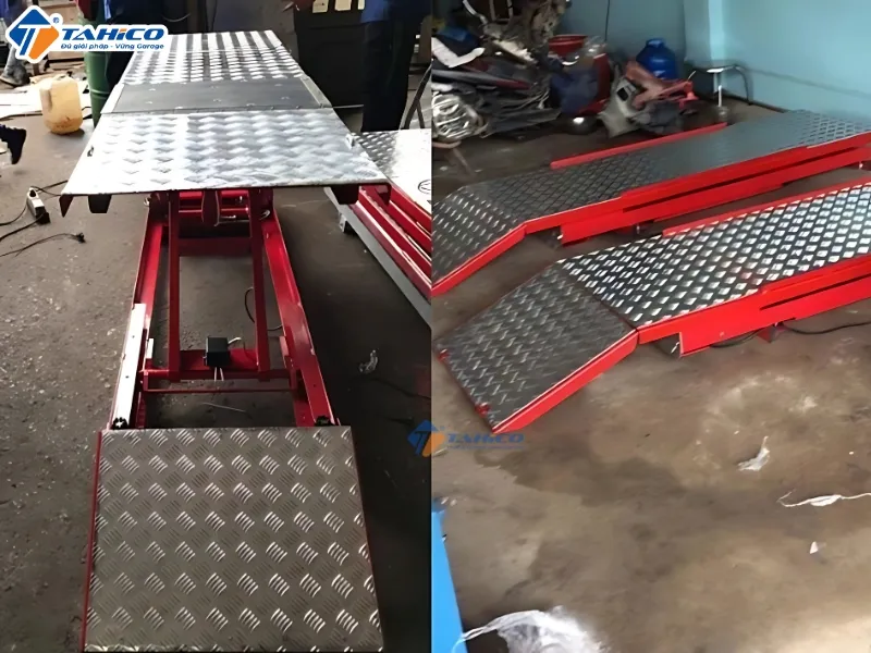 Bàn nâng sửa xe mô tô phân khối lớn SHARK | 400 – 600kg