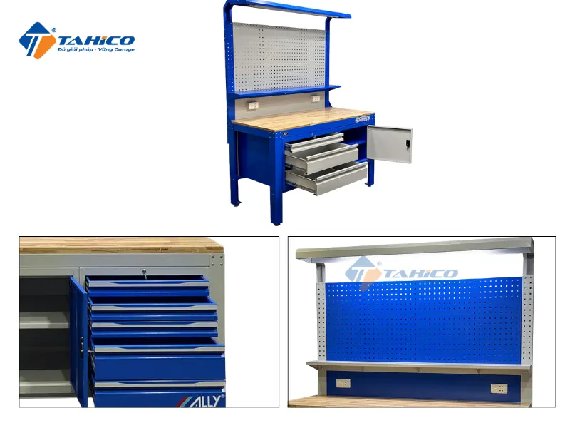 Bàn nguội cơ khí Ally QT-BN15-D17 chịu tải 500kg