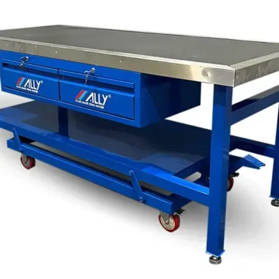 Bàn nguội cơ khí ALLY QT-BNNH chịu tải 500kg | có bánh xe