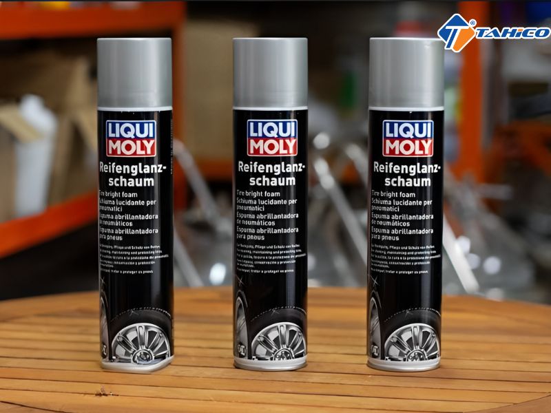 Bảo dưỡng lốp ô tô Liqui Moly Tire Bright Foam 400ml
