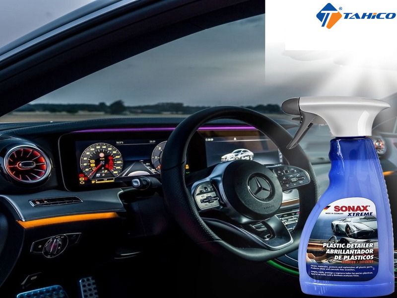 Bảo dưỡng nhựa ô tô Sonax Plastic Detailer 500ml
