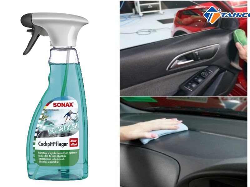 Bảo dưỡng nhựa trong ô tô Sonax Cockpit Spray 500ml