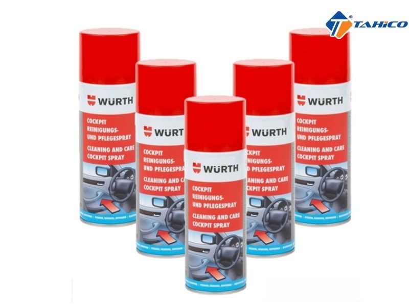 Bảo dưỡng nhựa trong xe Wurth Cockpit Cleaning & Care 400ml
