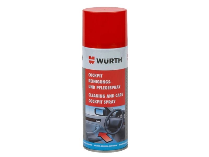Bảo dưỡng nhựa trong xe Wurth Cockpit Cleaning & Care 400ml