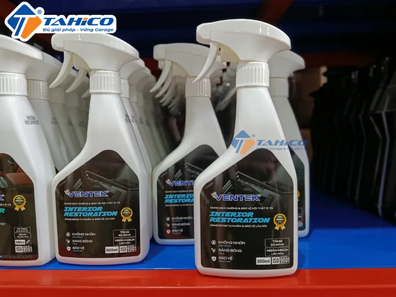 Dung dịch dưỡng và bảo vệ nội thất ô tô Ventek Interior Restoration 500ml