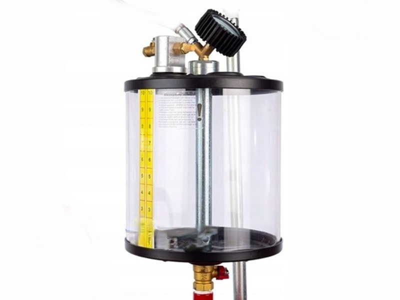 Bầu thủy tinh của máy hút nhớt ô tô 10 lít