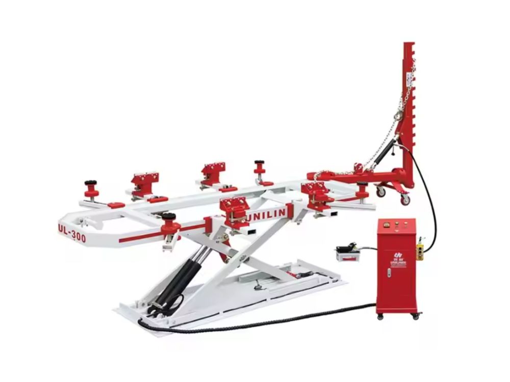 Bệ khung kéo nắn xe tai nạn lắp nổi Uniliner UL-300